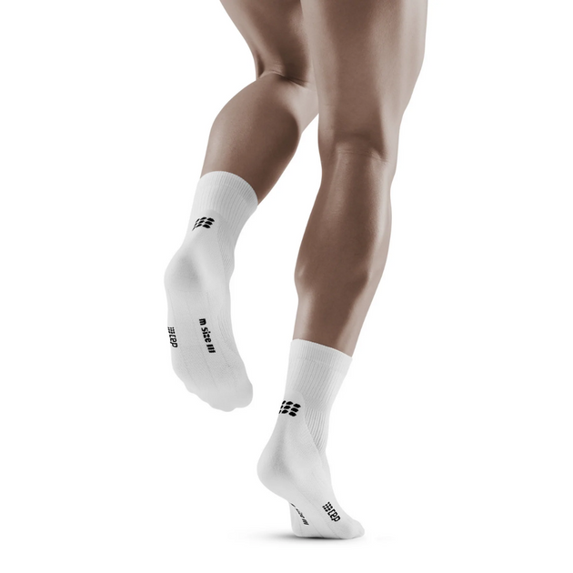 CEP White 3.0 Compression Calf Sleeves - Compression Stockings