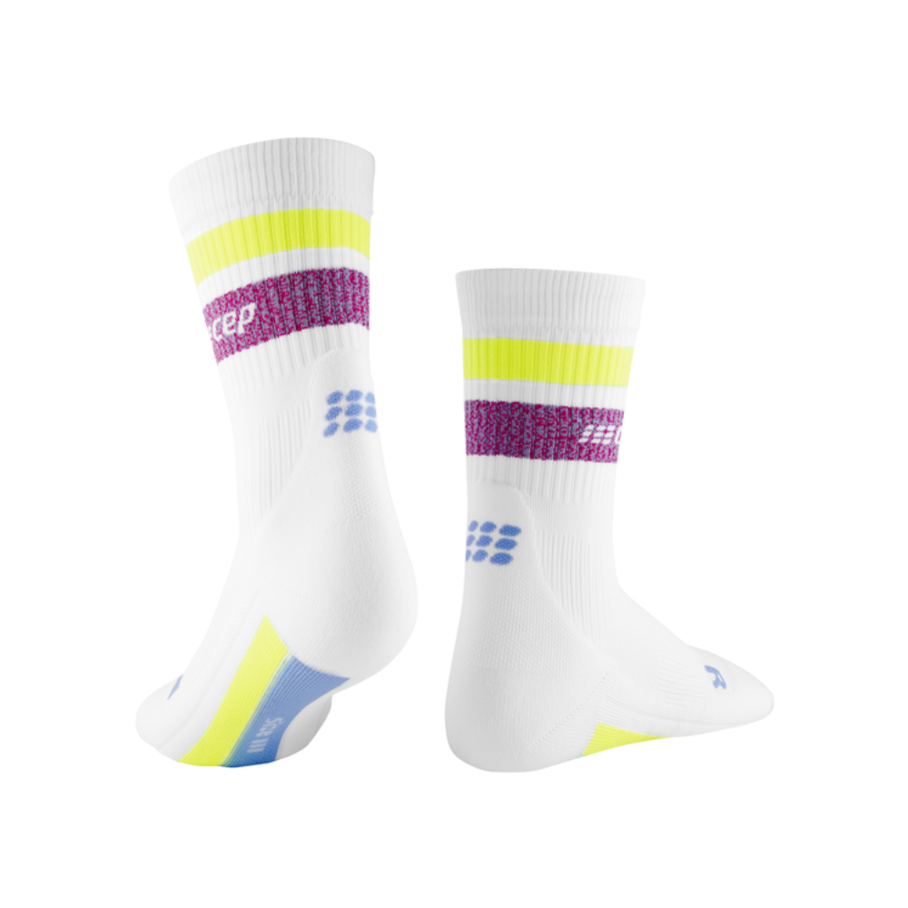 Miami Vibes 80's Mid Cut Compression Socks - Men