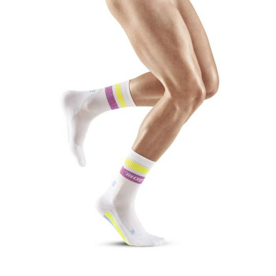 Miami Vibes 80's Mid Cut Compression Socks - Men