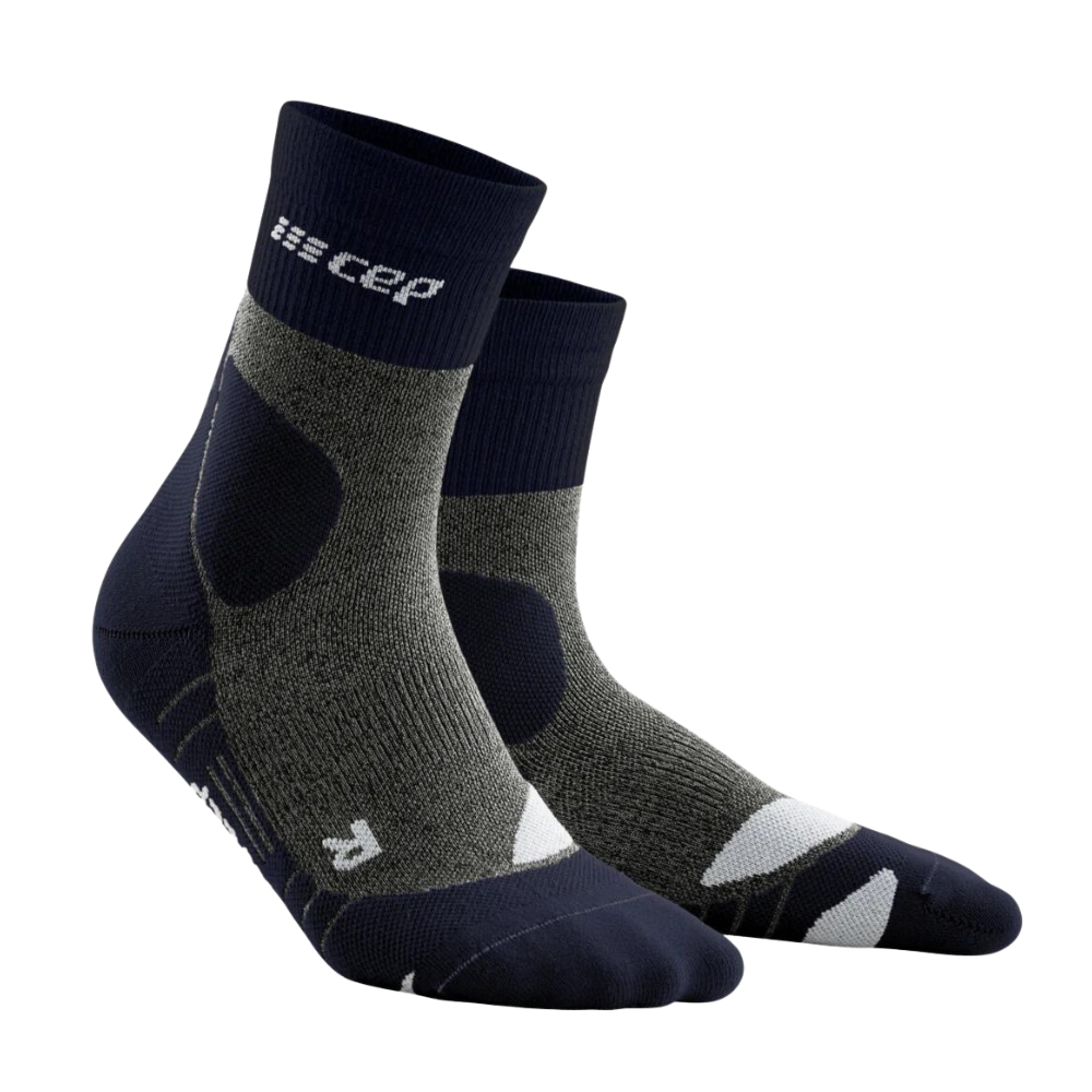 Hiking Merino Mid Cut Compression Socks - Men