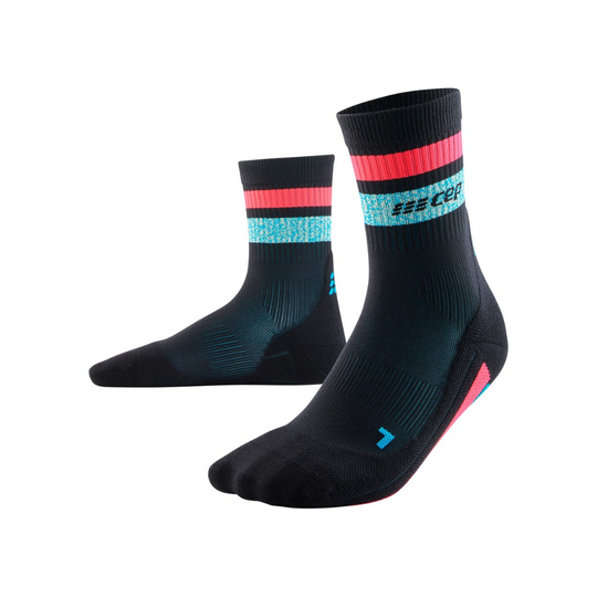 Miami Vibes 80's Mid Cut Compression Socks - Men