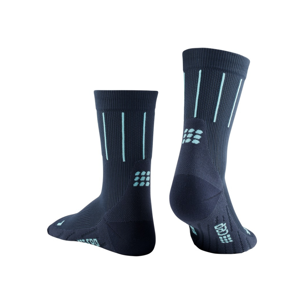 Pinstripe Compression Short Socks - Women