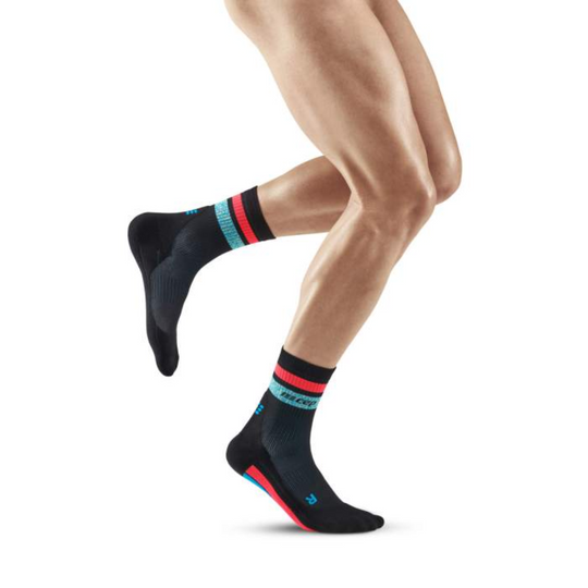 Miami Vibes 80's Mid Cut Compression Socks - Men