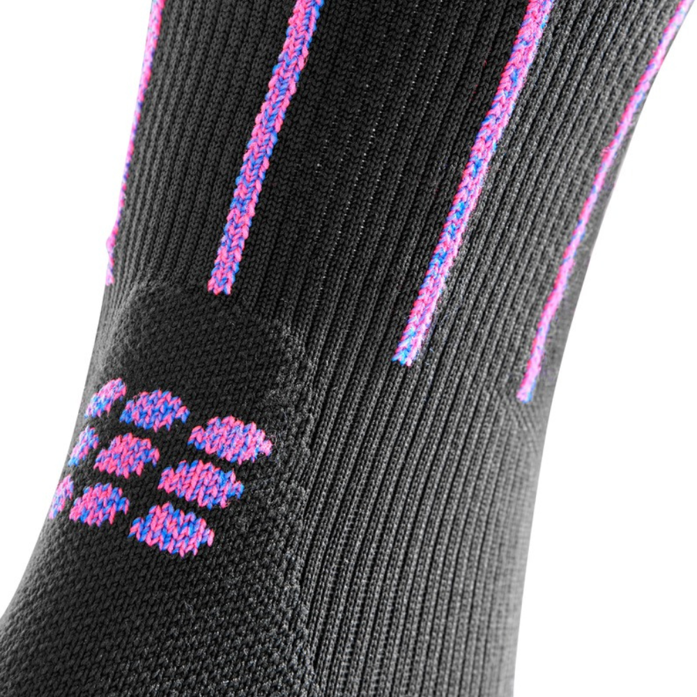 Pinstripe Compression Short Socks - Women