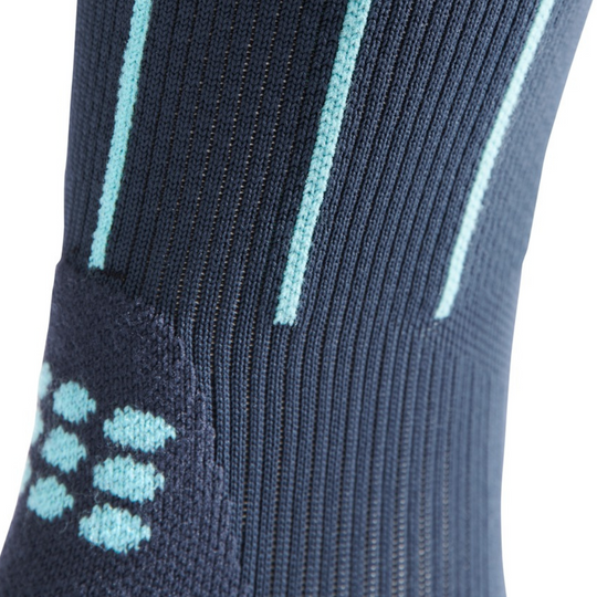 Pinstripe Compression Short Socks - Women