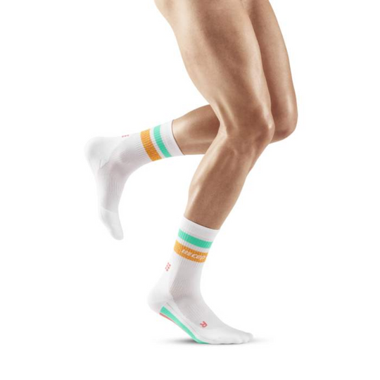 Miami Vibes 80's Mid Cut Compression Socks - Men