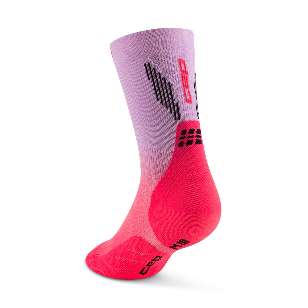 Core Run Edt. Gradient Mid Cut Compression Socks - Women