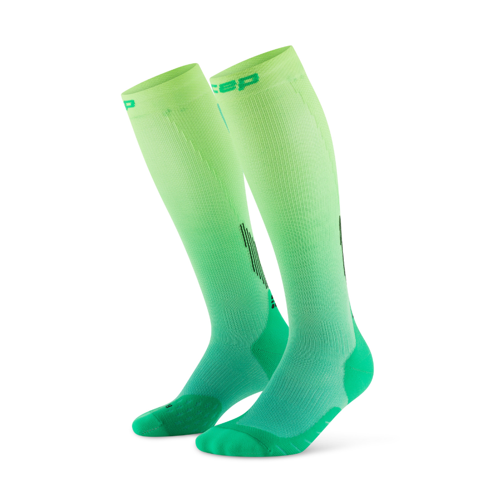 Core Run Edt. Gradient Long Compression Socks - Women