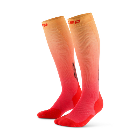 Core Run Edt. Gradient Long Compression Socks - Women