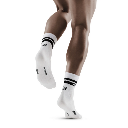 80's Mid Cut Compression Socks - Men