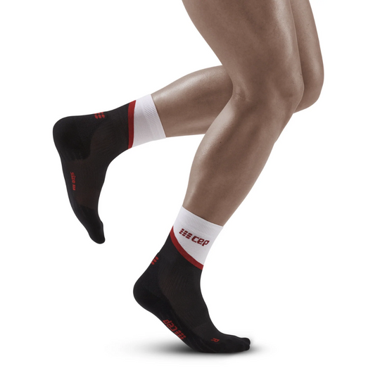 Chevron Mid Cut Compression Socks - Men