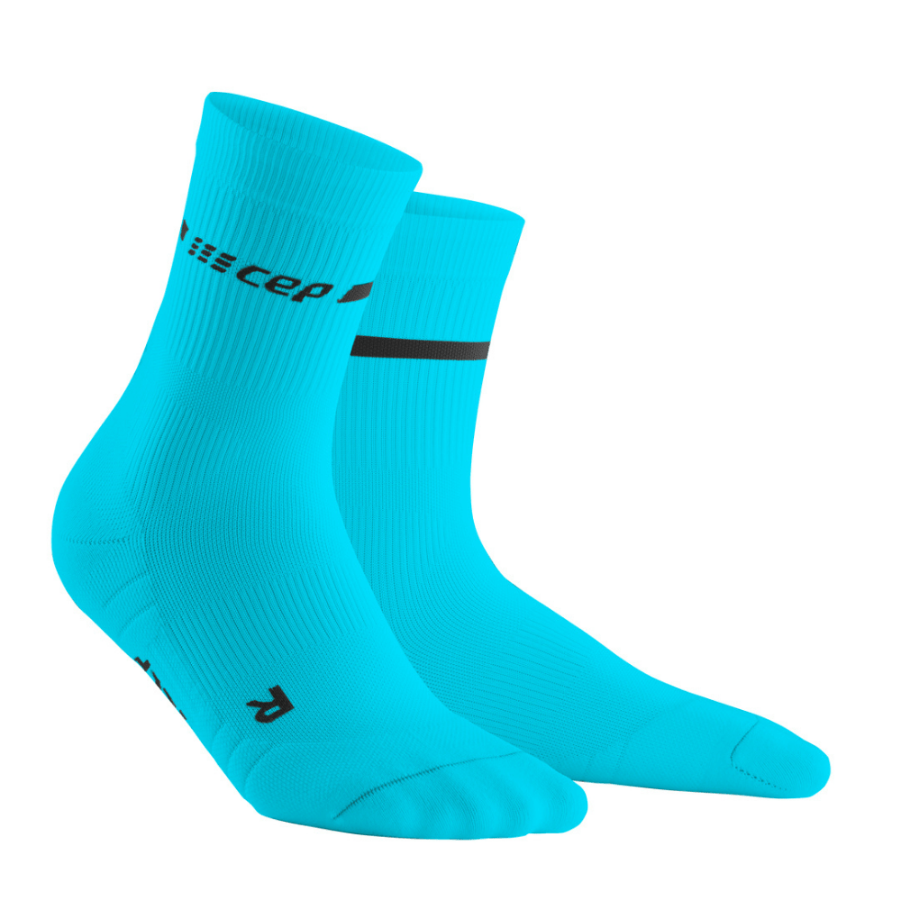 Neon Mid Cut Compression Socks - Women