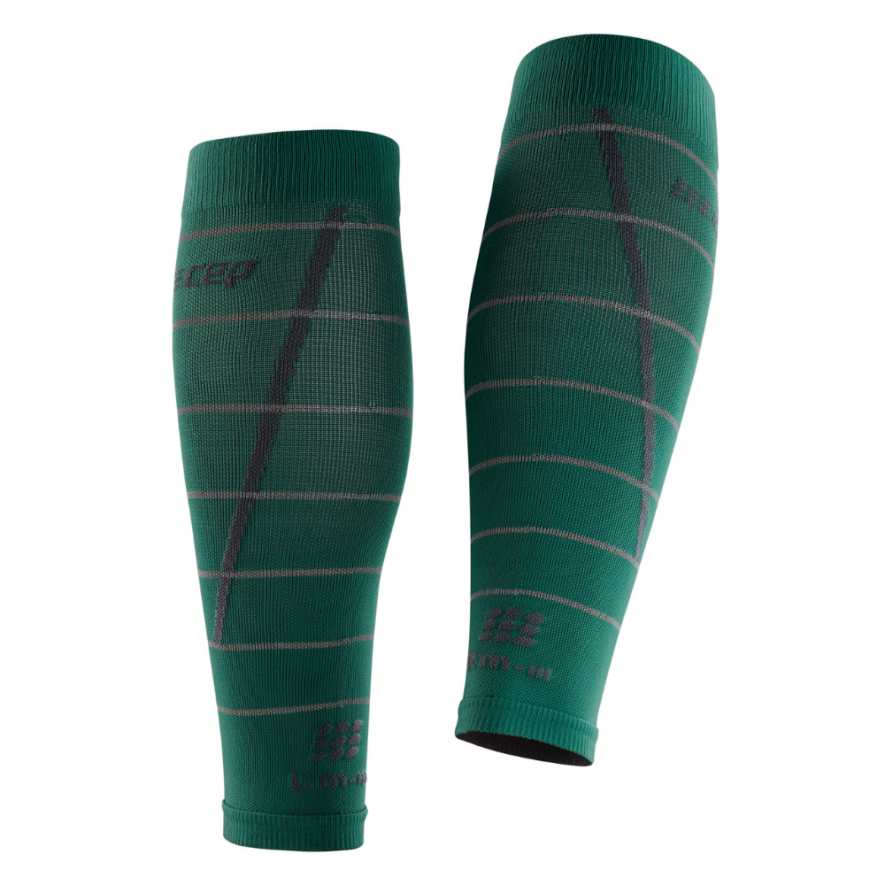 Reflective Compression Calf Sleeves - Women